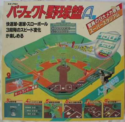野球盤ミュージアム エポック社 パーフェクト野球盤Ａ型 012-01